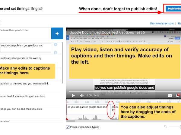 Day 11: Edit existing Captions in YouTube