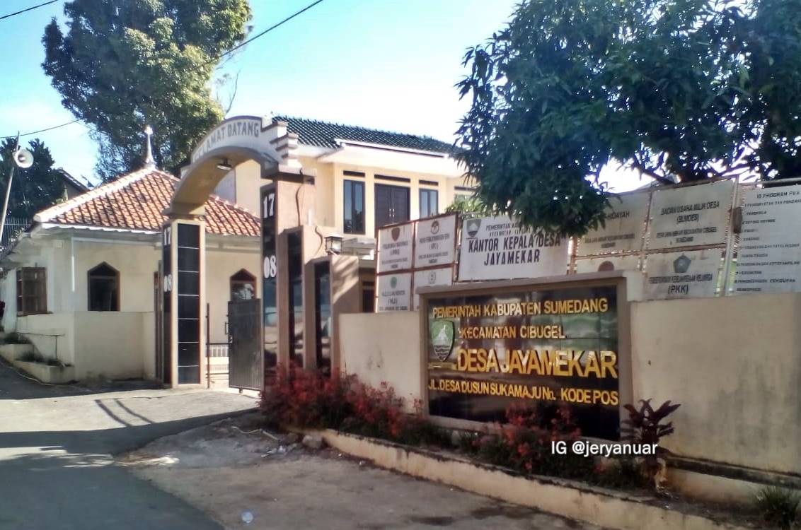 Kantor Desa Jayamekar, Kecamatan Cibugel, Kab. Sumedang