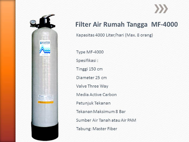 Filter Air Rumah Tangga MF-4000