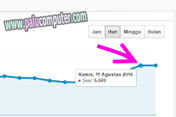 Meskipun Sasaran Meleset, Alhamdulillah Palucomputer Menyentuh Angka 5000 Pengunjung Dalam Sehari