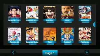 L'app Cinema: Vedere i film online