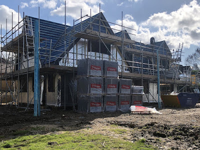 Roof tiles waiting to be used