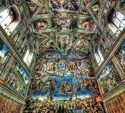 Sistine Chapel Rome Photography