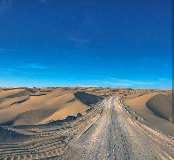 The kharan desert pakistan (biggest disert in baluchistan )