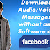 How to Download Voice Message From Facebook