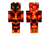 [Skins] Minecraft FlameLord Skin