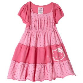 Hello Kitty Girls Shrug Dress