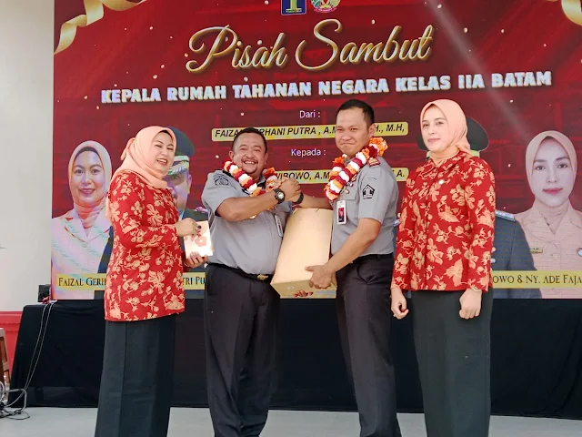 Fazar Teguh Wibowo Resmi Jabat Karutan Kelas IIA Batam