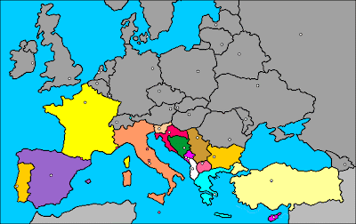 Southern Europe Maps