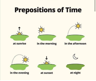 Prepositions at time