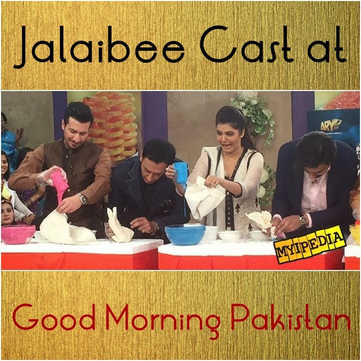 Jalaibee Cast at Good Morning Pakistan on ARY Digital 