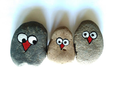 Aniket Dabhade - VU3LOL made Stone Art of Bird family