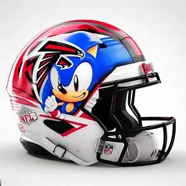 Atlanta Falcons Sonic Concept Helmet