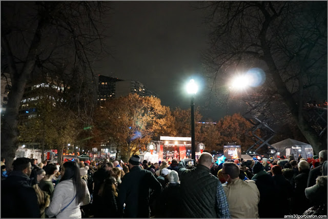 Encendido del Árbol de Navidad Oficial de Boston