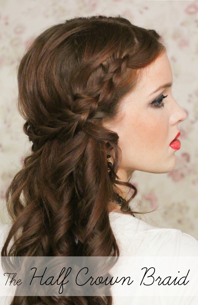 Image of Crown Braid party hairstyle