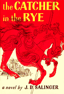 The Catcher in the Rye by J.D. Salinger (Book cover)