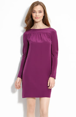 Trina Turk Crêpe de Chine Shift Dress