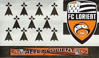 fond ecran drapeau breton avec ecusson fc lorient