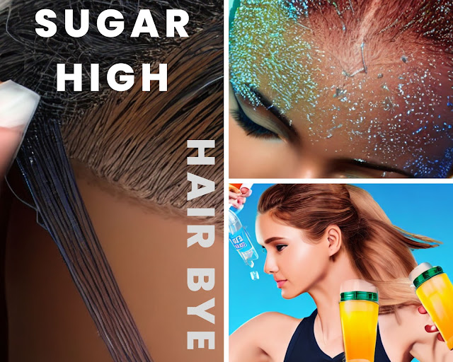 Sugar High, Hair Bye: The Hidden Dangers of Sweetened Beverages on Hair Health