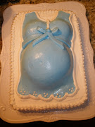 pregnant belly cake. Posted by Natalie Bennett at 4:06 PM (shelley's th belly cake )