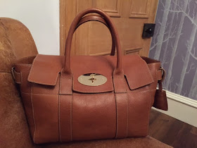 Mulberry Small Bayswater Buckle in Oak NVT