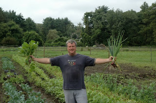 Restaurateur Frank McClelland at his Apple Street Farm