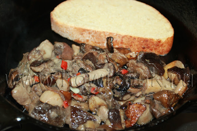 рецепт простого бутерброда с грибами от джейми оливера с пошаговыми фото