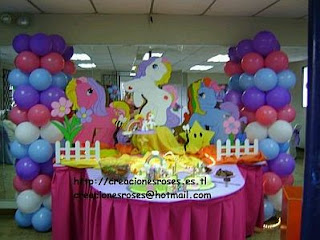 Little Pony Kids Party Decoration