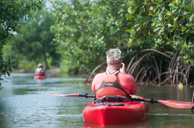 Kayaking the Volta River, Ghana