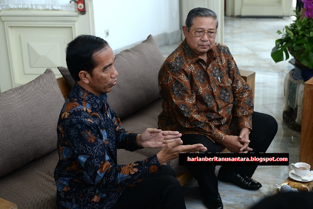 Heboh..! Presiden Dan Mantan Presiden Bertemu,PDIP-Demokrat Sambut Baik Pertemuan Jokowi-SBY