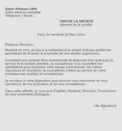 Lettre De Motivation Grande Distribution