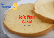 The Easiest Soft Plain Cake Recipe at Home