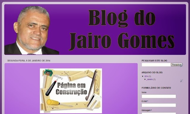 Blogueiro Jairo Gomes lançará Blog próprio e seguirá carreira solo