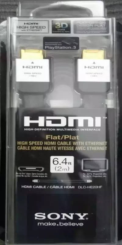 HDMI Cable 2 Meter High Speed 3D 4K DLC-HE20HF SONY