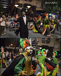 Desfile Inaugural del Carnaval. Uruguay. 2017 Murga Araca la Cana