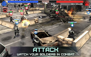 Screenshots of the Rivals at War  for Android tablet, phone.