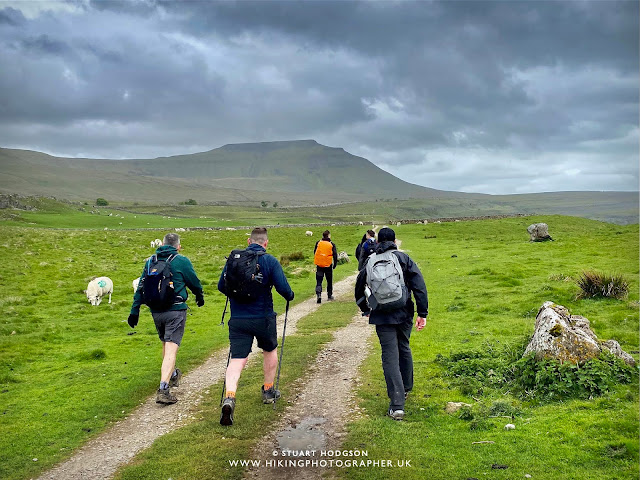 Yorkshire Three Peaks walk challenge questions route map photos height distance training Whernside Ingleborough Pen-Y-Ghent Ribblesdale Horton