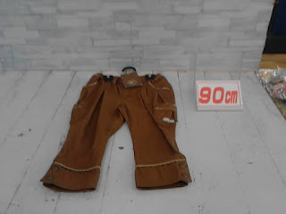 アウトレット　子供服　90㎝　ブラウン　ロングパンツ　598円