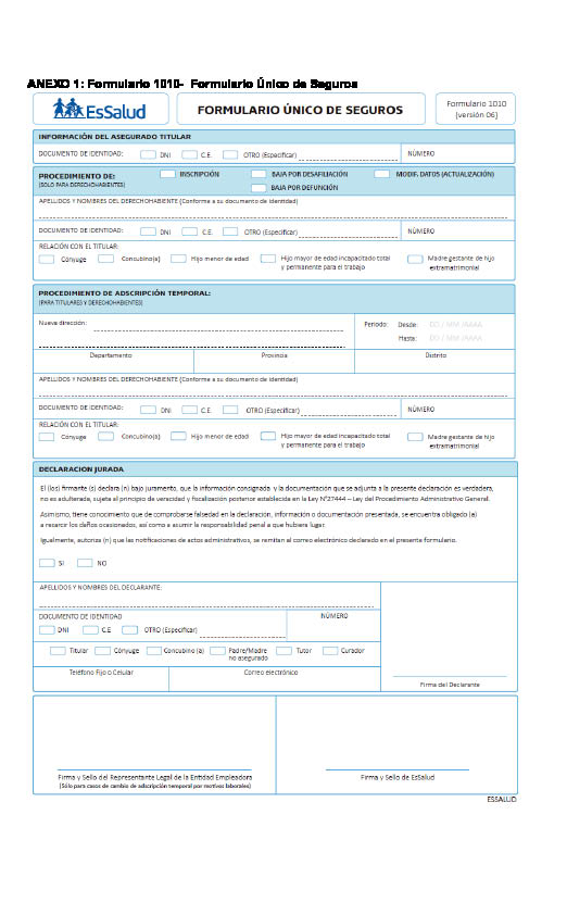 Legislación Laboral Peruana Essalud y los