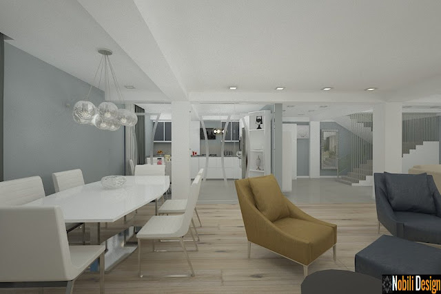 Design interior case clasice moderne - Amenajari interioare vile Constanta
