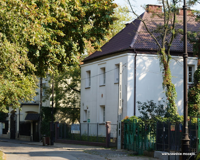 Warszawa Warsaw Sadyba Oficerska wille Mokotów