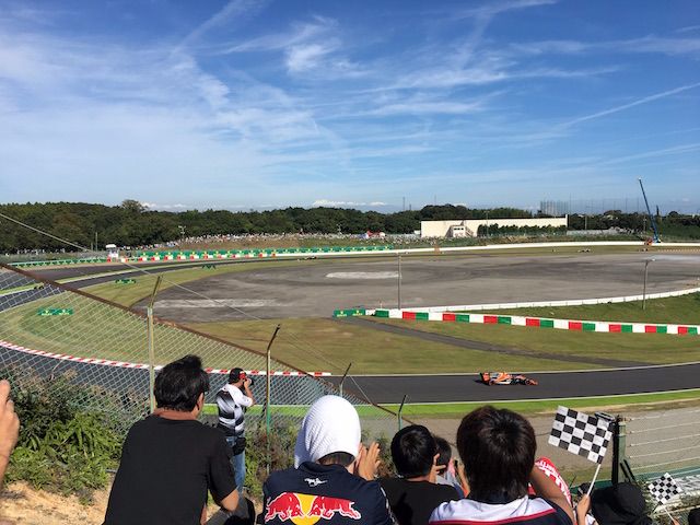 F1日本グランプリ2017　Nエリアから見る決勝レース