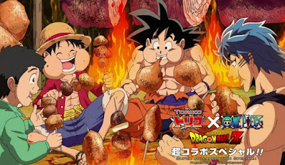 One Piece Toriko Dragon Ball Collaboration