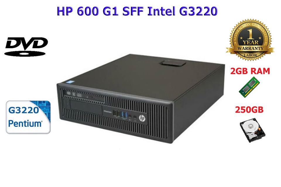 Máy tính đồng bộ HP 8200 Elite USDT, Intel i5-2500S 2.7GHz, Ram 2GB, HDD 250GB