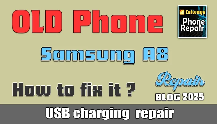 Samsung A8 USB jack repair jumper way diagram repair