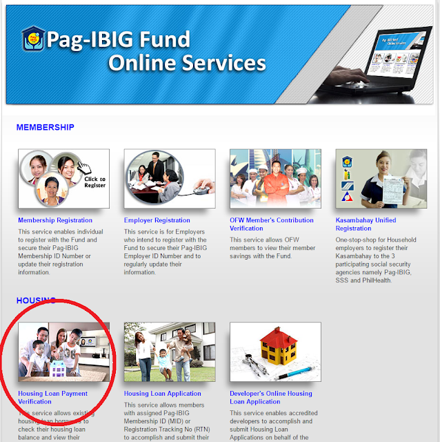 Pag IBIG Loan Online Services