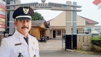 Tidak Suka Di Beritakan Oknum Kades Sukawangi Nyolot Ke Wartawan.