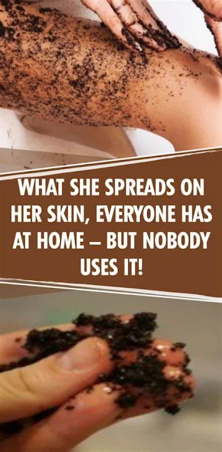 What She Spreads On Her Skin, Everyone Has At Home – But Nobody Uses It