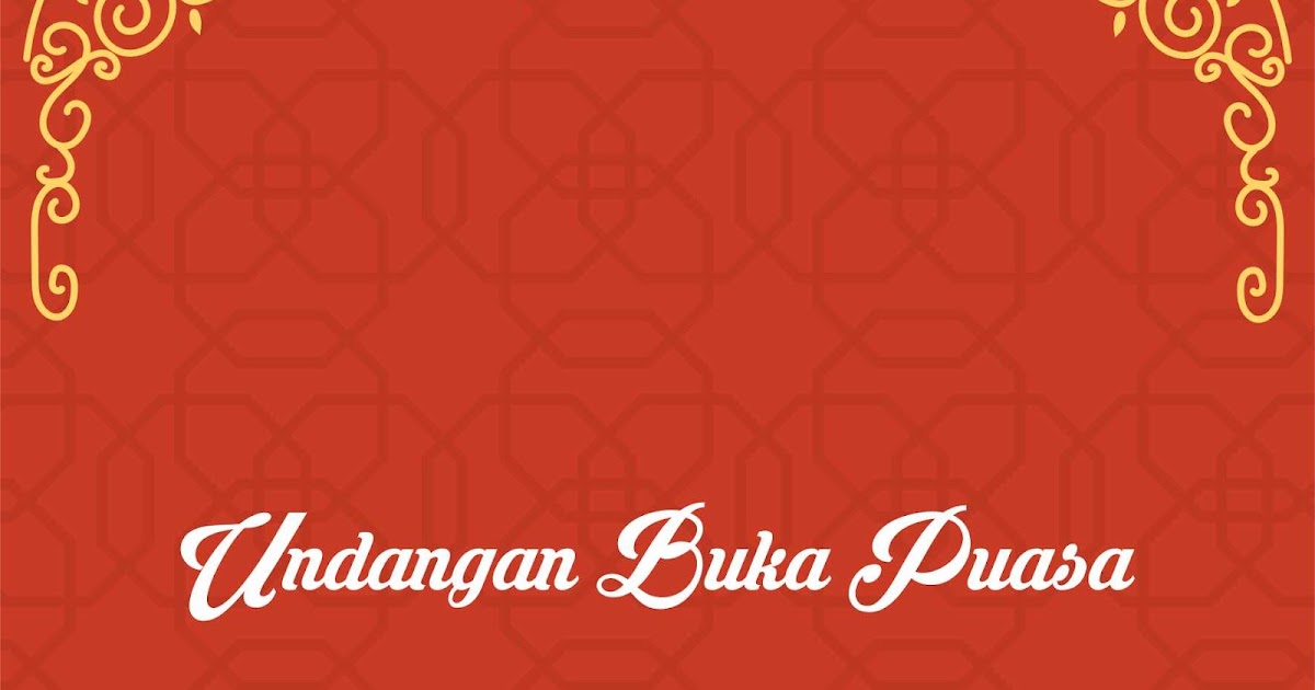 Undangan Buka Puasa  Vector Logos and Design for Free 