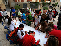 Inscripcions a la Plaça Major de Calders